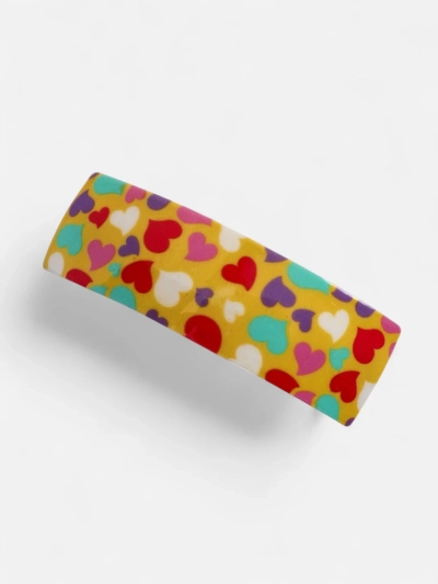 Colorful Children's Hair Clip with Hearts