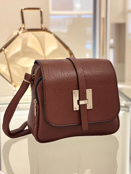 Royalfashion Versatile Square Eco-Leather Bag