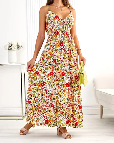 Хлопковое женское платье-миди Royalfashion