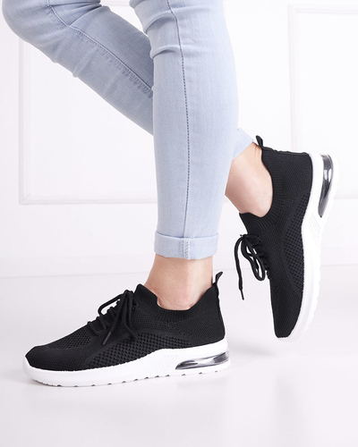 OUTLET Black women's sports shoes Komristo - Footwear