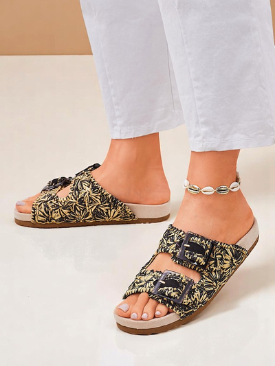 Royalfashion Sieviešu sandales ar sprādzēm Samorra