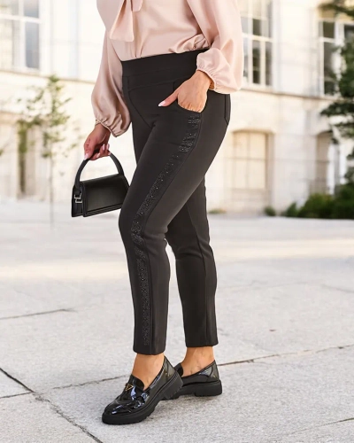 Royalfashion Women's lined treggings PLUS SIZE