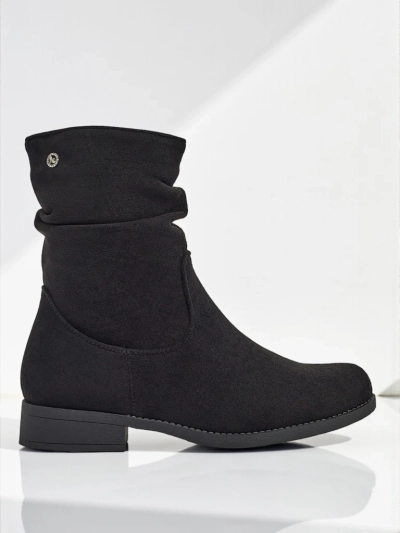 Botki kobiete high eko zamsz Norvia