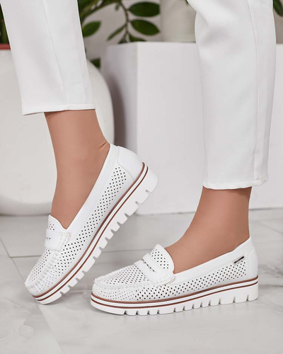 Royalfashion Openwork women's moccasins Leteller