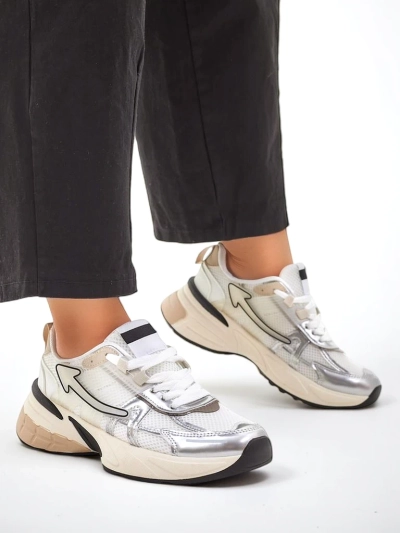 Royalfashion Women's Sports Sneakers on a thicker sole Beysa