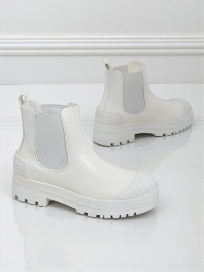 Amber Veil Platform Ankle Boots