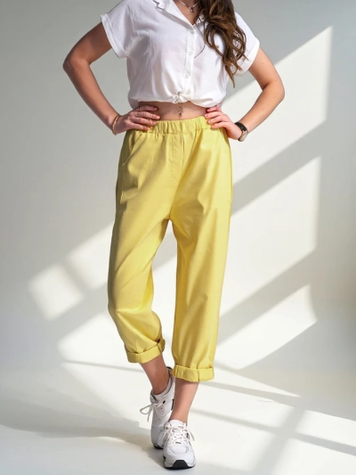 Royalfashion Sieviešu bikses ar viskozes tipu Harem