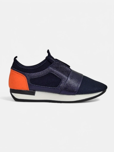 Vittoria Navy Blue Women's Eco-Leather Footwear