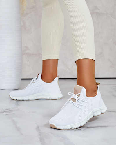 Balti un bēši sporta apavi sievietēm Baym - Apavi