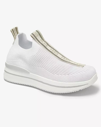 Sieviešu sporta apavi ar baltu uzrakstu Cerppa- Footwear