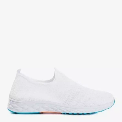 OUTLET White men's sports slip shoes - on Telfer- Footwear