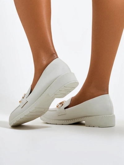 Royalfashion Sieviešu loafers no matēta ekoloģiskā ādas Bayla