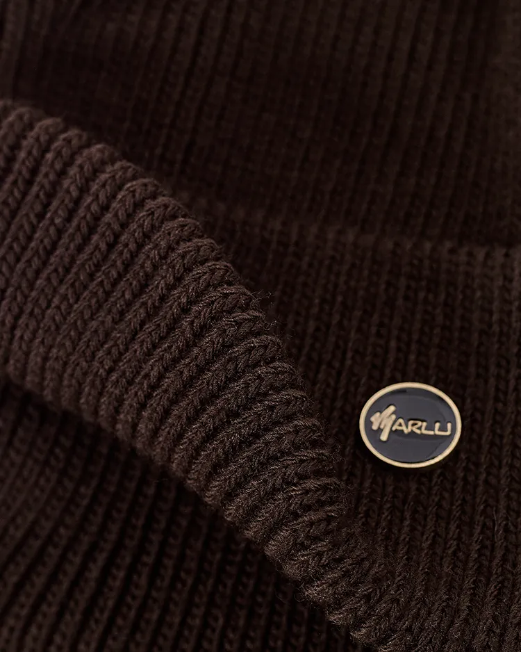 Royalfashion Women's winter hat with pompom