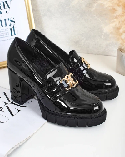 Royalfashion Eleganti sieviešu mokasīni uz staba Jozii