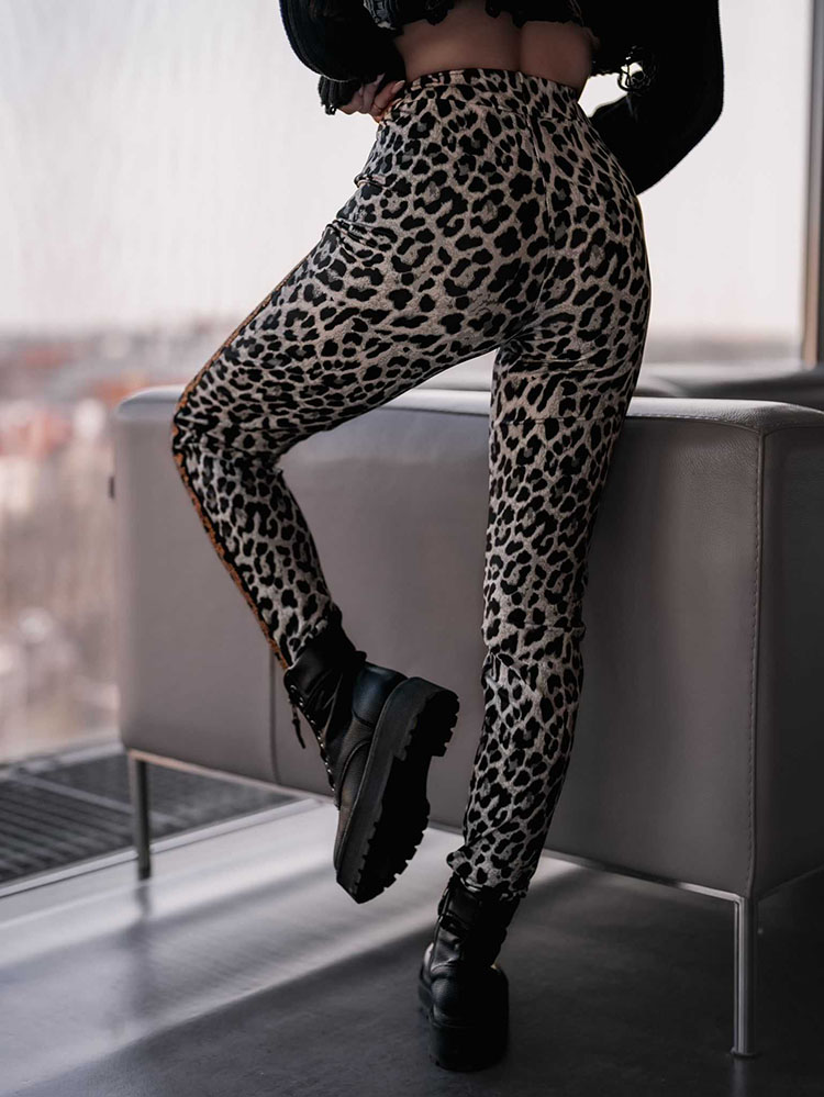 Royalfashion Sieviešu legingi ar apdruku