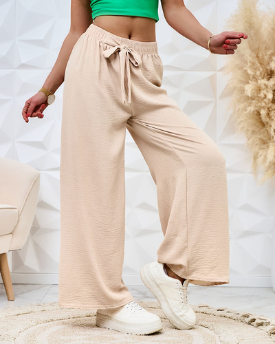 Royalfashion Women's wide fabric pants