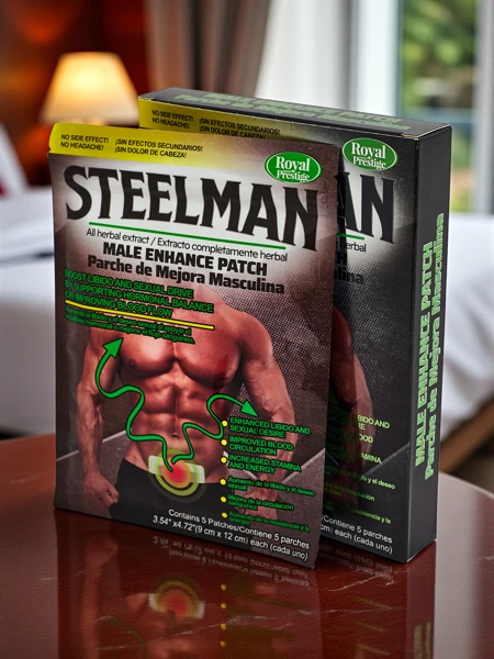 Natural potency enhancing patch for men