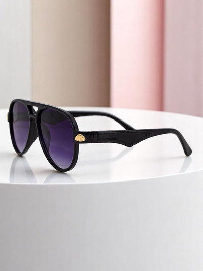 Royalfashion Saulesbrilles ar dekoratīviem sānu elementiem Shadow Aviator
