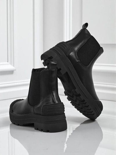 Amber Veil Platform Boots