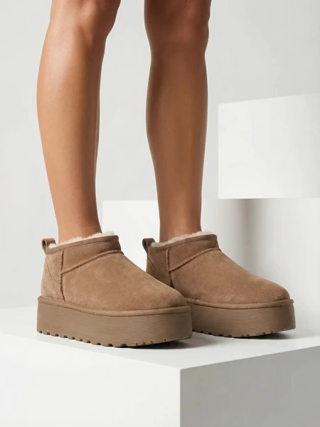 Royalfashion Sieviešu īsie zābaki a'la sniega zābaki Ozozi