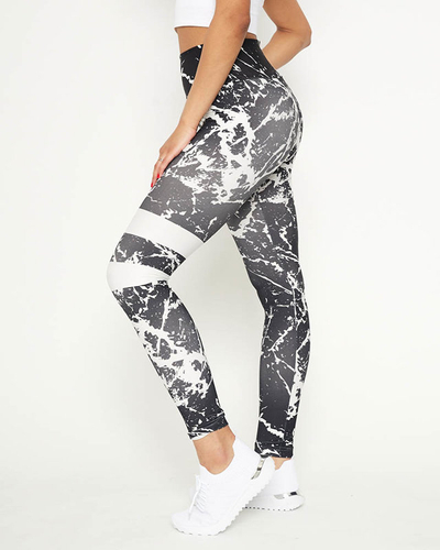 Women's patterned leggings - Clothing