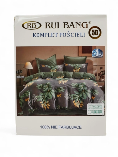 Royalfashion Узорчатое постельное белье 180x200 комплект 3 ПРЕДМЕТА