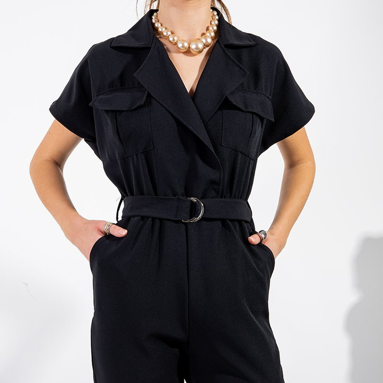 Black women's jumpsuit - Clothing