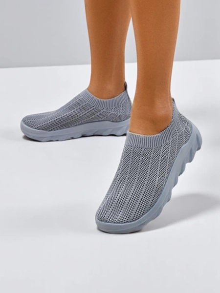 Royalfashion Sieviešu Slip-On Auduma Sporta Apavi Perrey