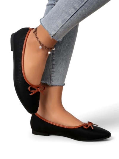 Royalfashion Женские балетки с блестками и бантом Aramie