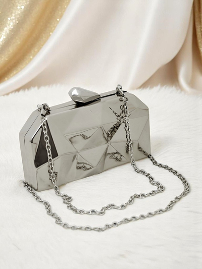 Royalfashion Sieviešu aploksnes soma Metal Muse