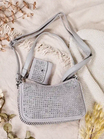 Royalfashion Small women's bag with studs