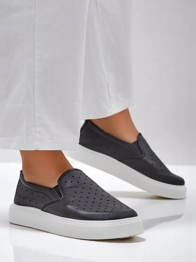 Royalfashion Проколотые женские сл Slip-On обувь Emayla