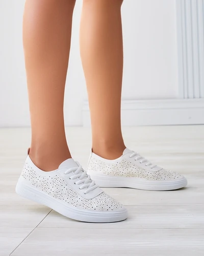 Женские спортивные кроссовки Royalfashion с шнуровкой и принтом Fennie