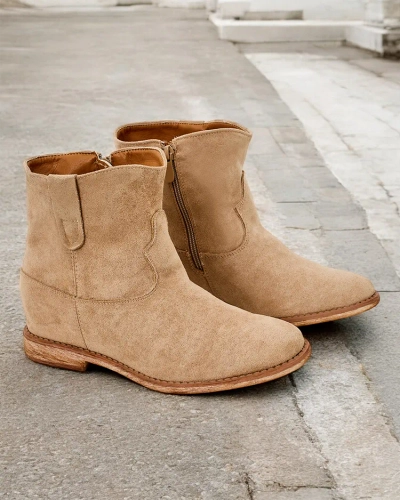 Royalfashion Royalfashion Western-style boots on a covered wedge Patorias