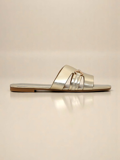 Royal Fashion Women's flat slides Lina