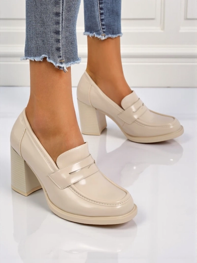 Royalfashion Women's Heeled Loafers Minerva