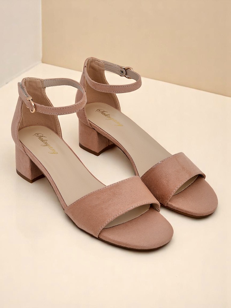 Royalfashion Women's Low Heel Sandals SoftHeels