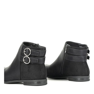 Insulated Jodhpur boots in black Nadette - Footwear