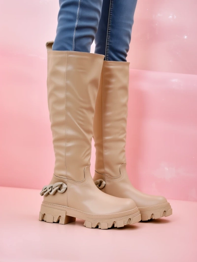 Royalfashion Sieviešu augstpapēžu zābaki Defesisa