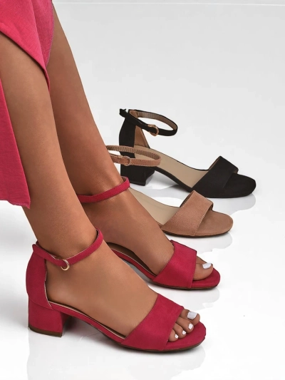 Royalfashion Women's SoftHeels Low Heel Sandals