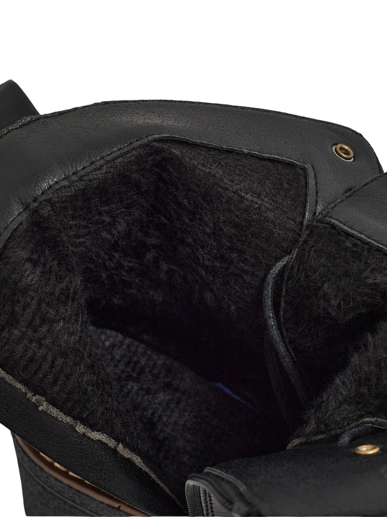 Women's eco-leather heeled ankle boots Zeltra