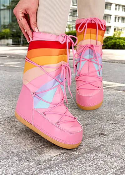 Royalfashion Sieviešu apavi sniega zābaki Tencce