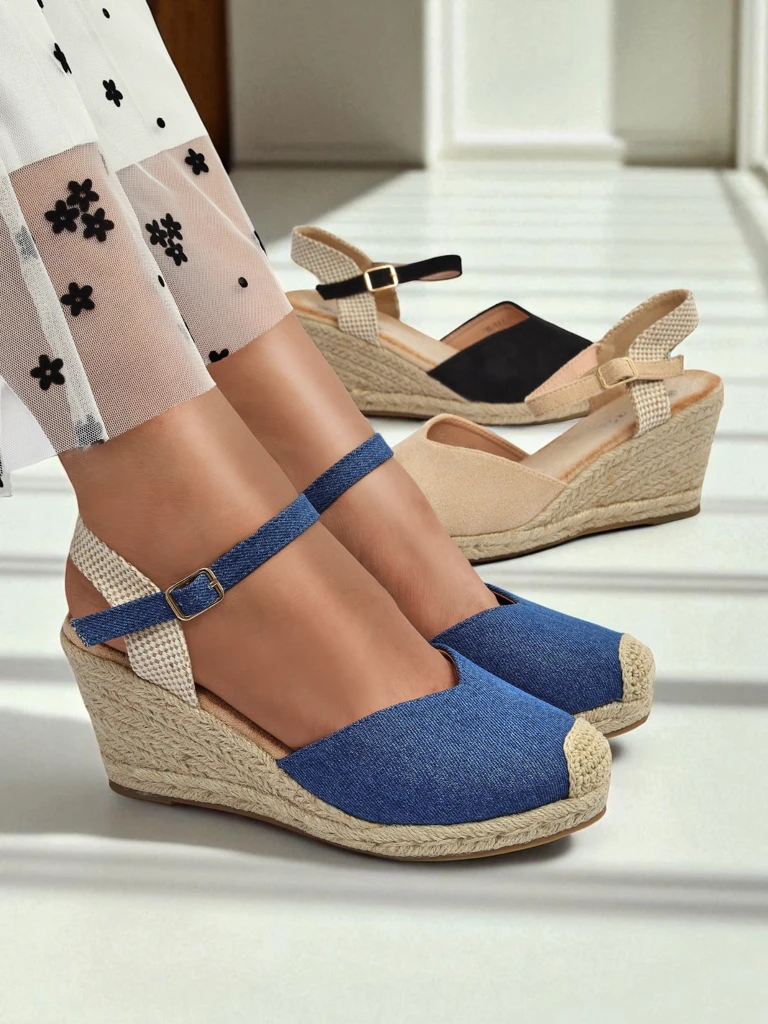 Royalfashion Women's wedge sandals Solara Espadrilles