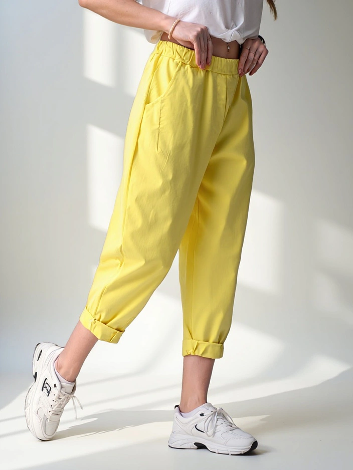 Royalfashion Sieviešu bikses ar viskozes tipu Harem