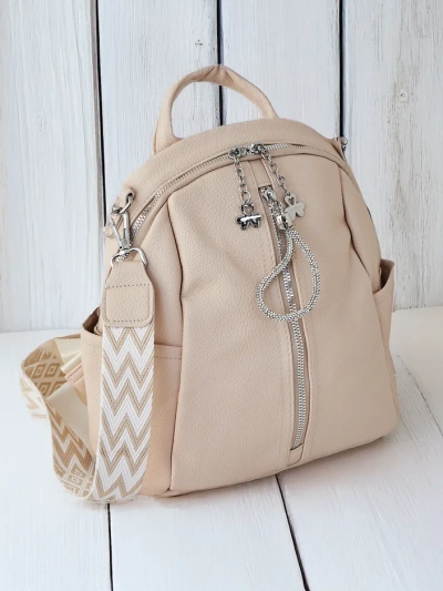 Royalfashion Small women's eco-leather backpack