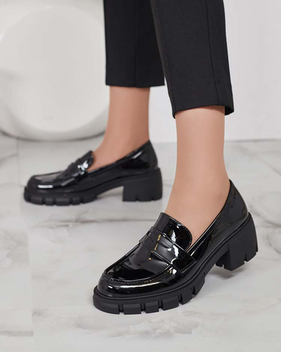 Royalfashion Women's moccasins on a low post Denebel