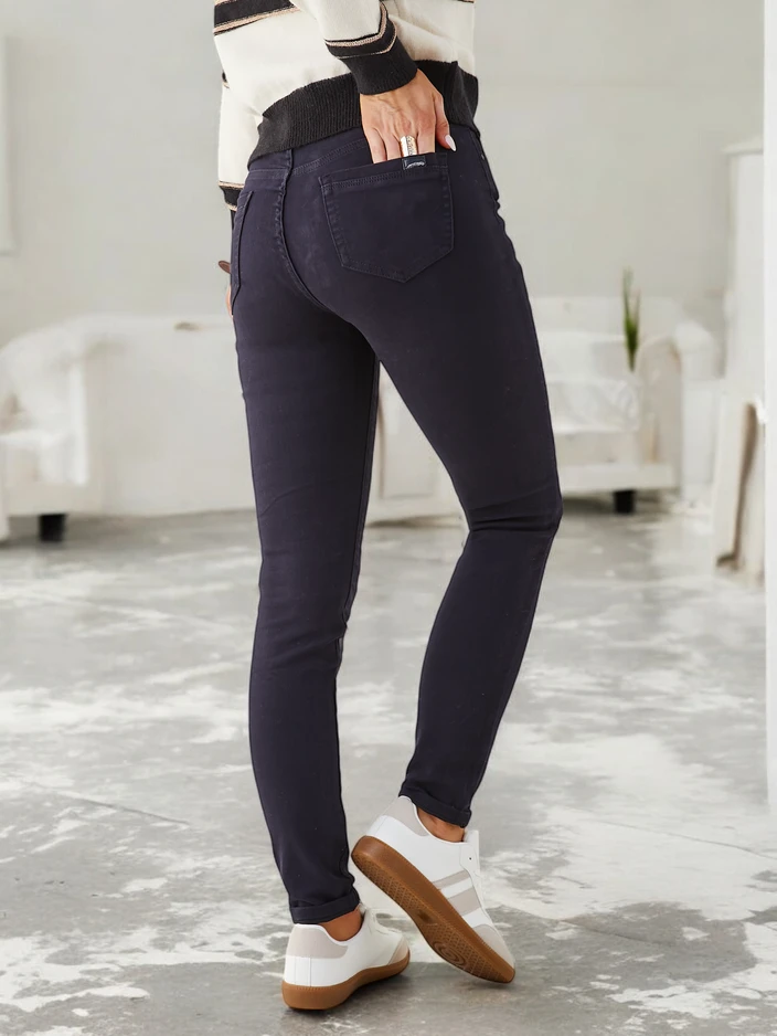 Женские джинсы Royalfashion из хлопка скини