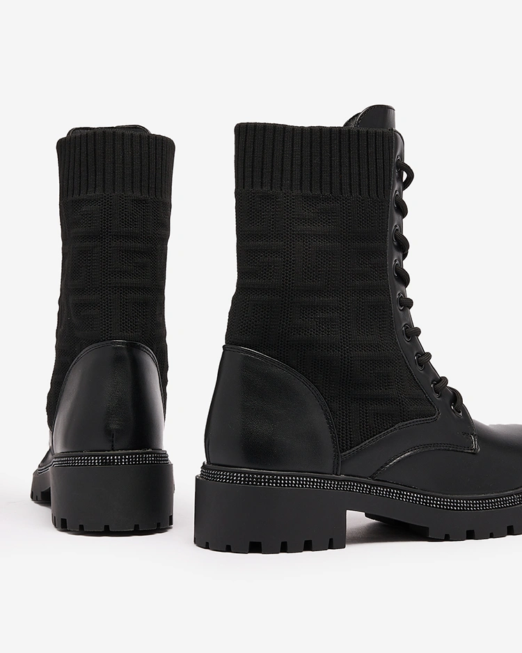 Royalfashion Sieviešu botes ar šņirēm Gordell