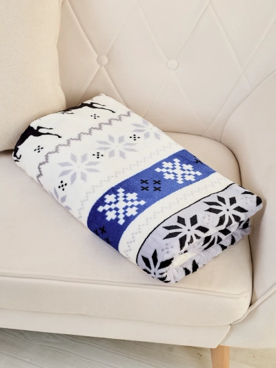 Royalfashion Christmas throw blanket 160x200