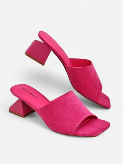 Royalfashion Women’s slides with decorative heels Vollatie